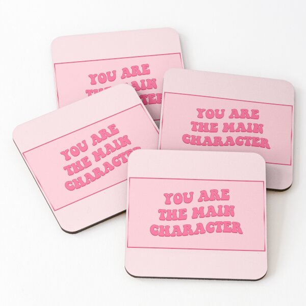 Item preview, You are the main character (pink version) designed and sold by vbsartwork.