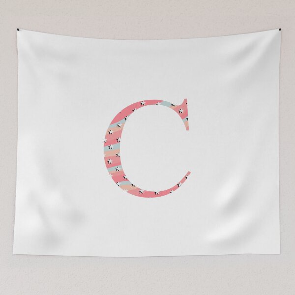 Item preview, Star Pattern Letter C designed and sold by muffinstandd.