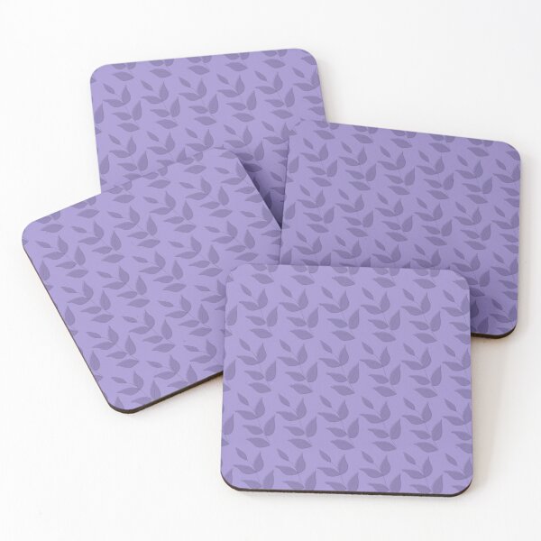 Item preview, Spring Delicacy- purple leaves-purple background designed and sold by CSouissi.