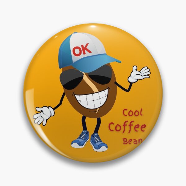 Item preview, Cool Coffee Bean designed and sold by LaPaoTorres.