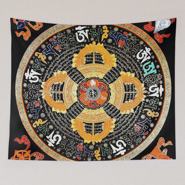 Item preview, Om Buddhist Hindu Mandala Mandarin designed and sold by GuyBlank.