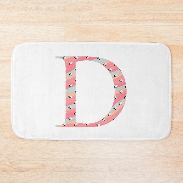 Item preview, Star Pattern Letter D designed and sold by muffinstandd.