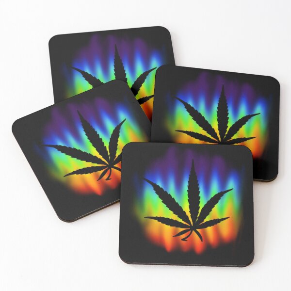 Item preview, Neon weed art designed and sold by Khó.