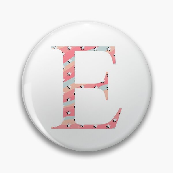 Item preview, Star Pattern Letter E designed and sold by muffinstandd.