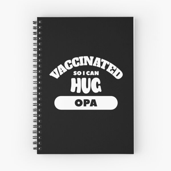 Item preview, Vaccinated So I Can Hug Opa (Dark Background) designed and sold by pbstylesetters.