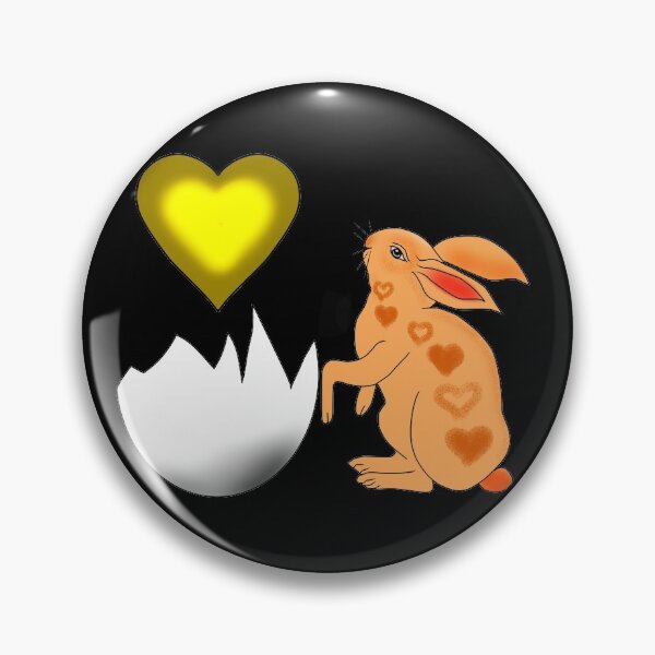 Item preview, Easter Bunny with heart designed and sold by GdaySnoopy.
