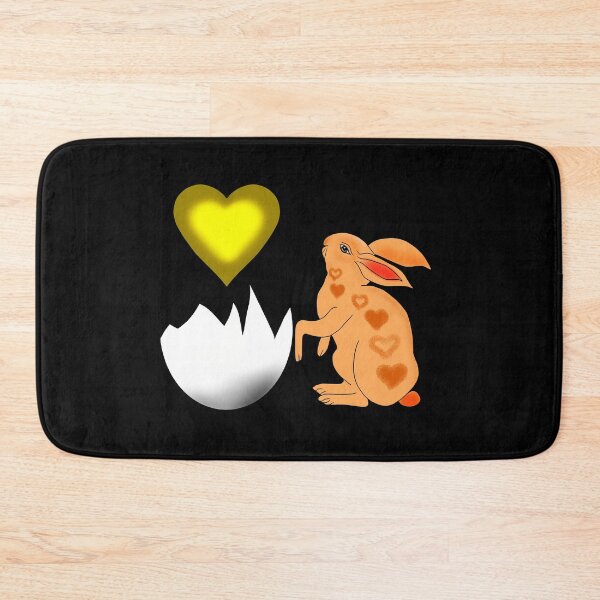 Item preview, Easter Bunny with heart designed and sold by GdaySnoopy.