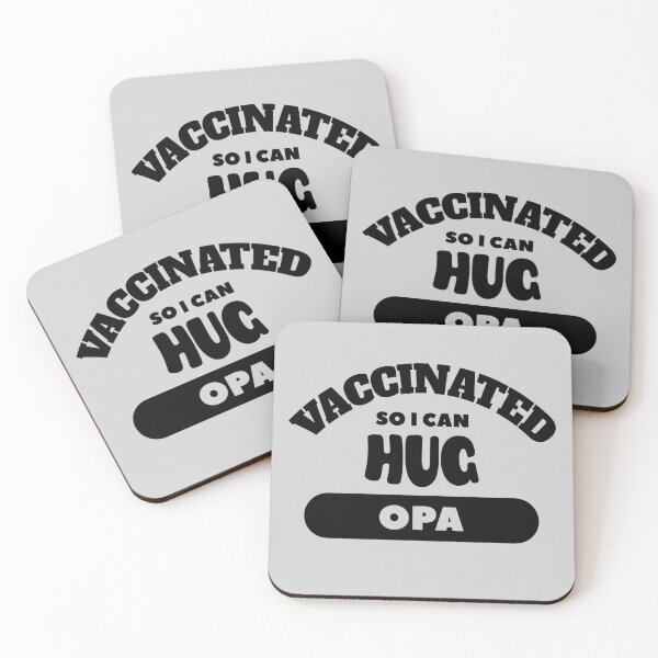 Item preview, Vaccinated So I Can Hug Opa (Light Background) designed and sold by pbstylesetters.