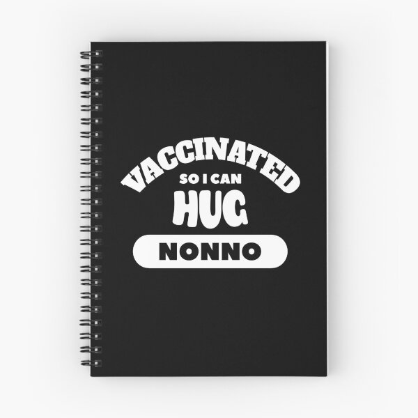 Item preview, Vaccinated So I Can Hug Nonno (Dark Background) designed and sold by pbstylesetters.