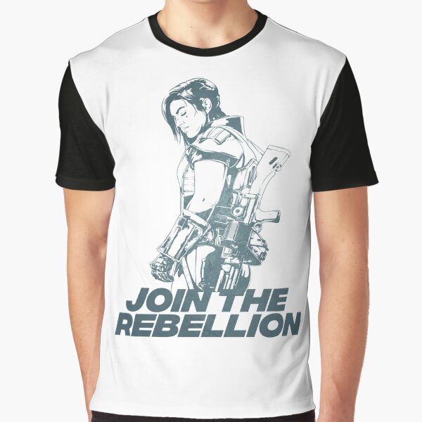 Vista previa del artículo con la obra «Join the Rebellion», diseñado y vendido por Rogue507.