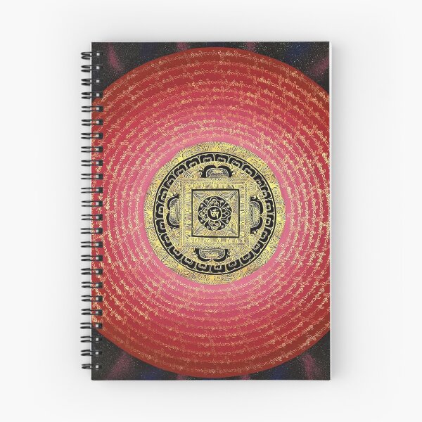 Item preview, Om Buddhist Hindu Mandala Amaranth designed and sold by GuyBlank.
