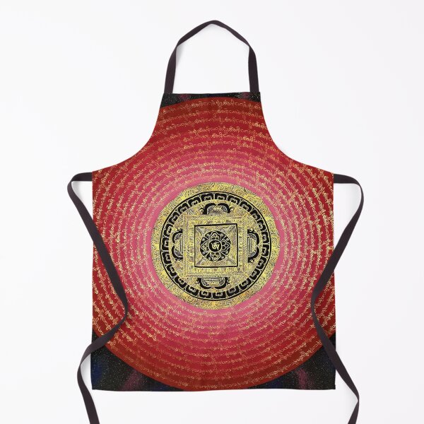 Item preview, Om Buddhist Hindu Mandala Amaranth designed and sold by GuyBlank.