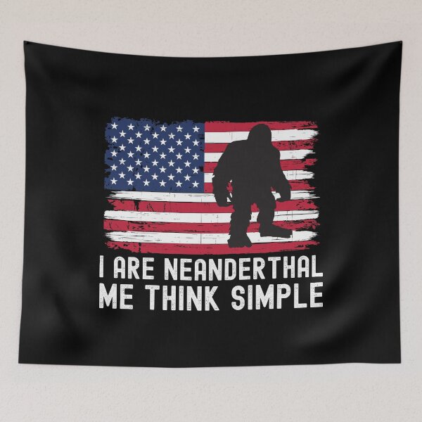 Item preview, American Neanderthal Proud Neanderthal designed and sold by TrendingTees4u.