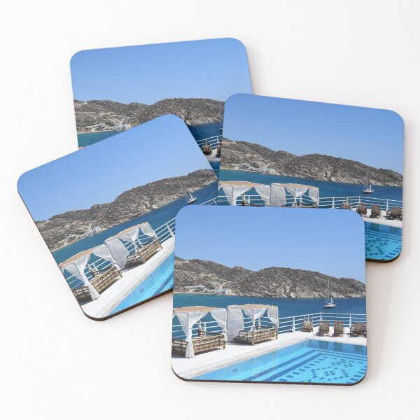 Item preview, Luxury Santorini, Greece, Resort Swimming Pool  designed and sold by newburyboutique.