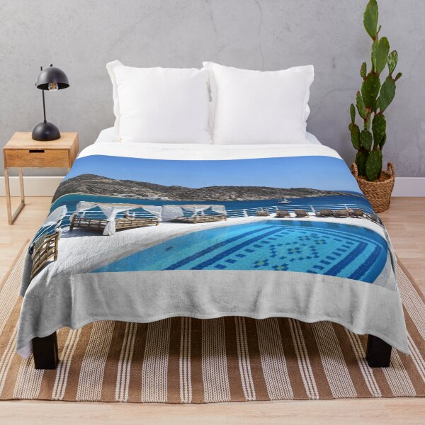 Item preview, Luxury Santorini, Greece, Resort Swimming Pool designed and sold by newburyboutique.