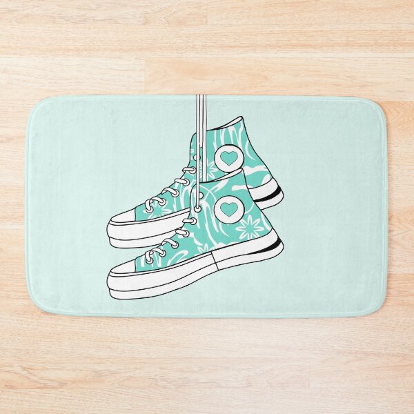 Item preview, Patterned Teal Sneakers designed and sold by Trace1234.