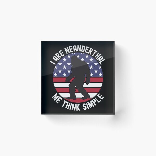 Item preview, American Neanderthal Proud Neanderthal designed and sold by TrendingTees4u.