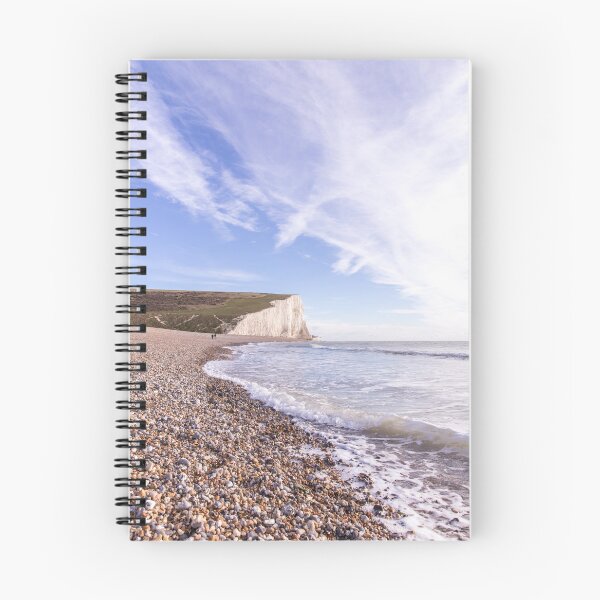 Item preview, Cuckmere Haven beach and the Seven Sisters cliffs designed and sold by Zoe Power.