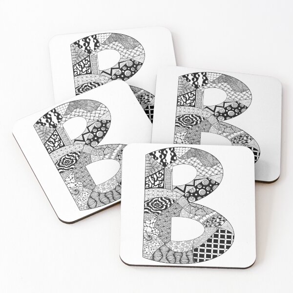 Item preview, Zentangle Monogram B designed and sold by klaireep.