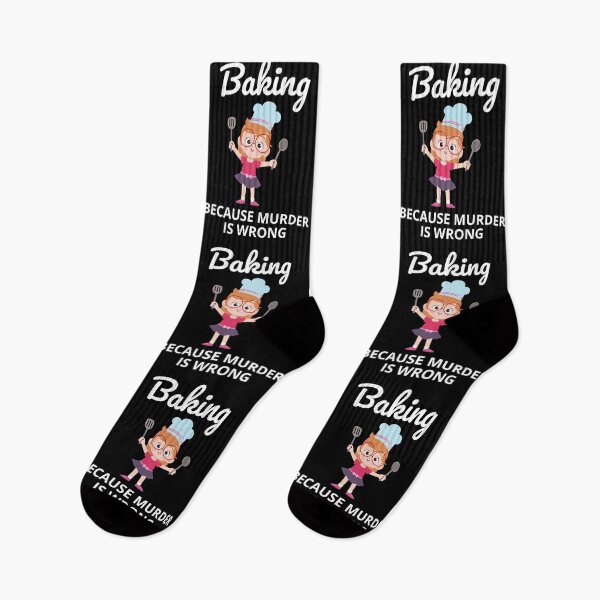 Item preview, Baking Baker Bakery Bake Murder Cook Chef Funny designed and sold by CuteDesigns1.