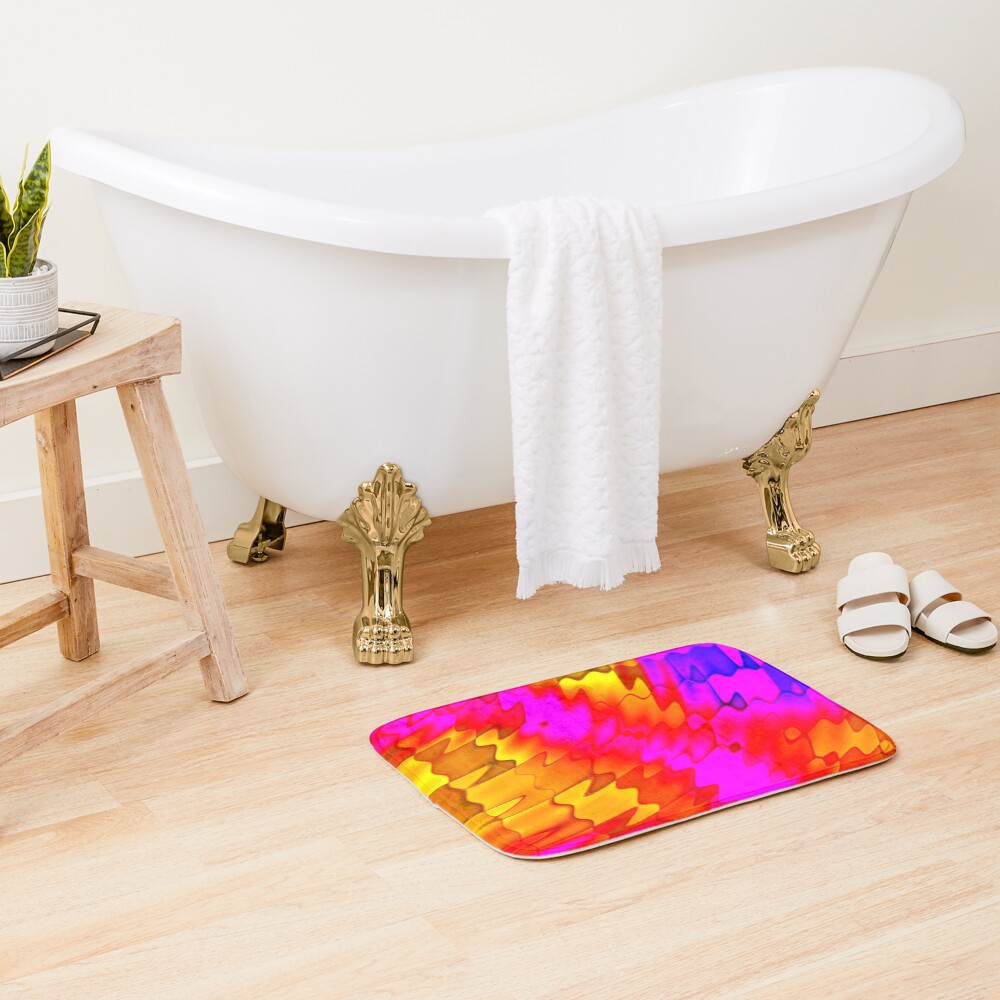 Item preview, Bath Mat designed and sold by bohokitty.