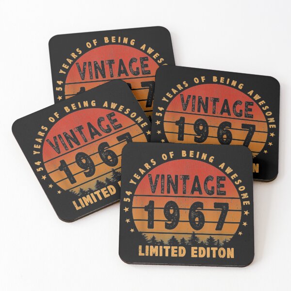 Item preview, Funny 54th Birthday Gift 54 Years Old Vintage Born in 1967 designed and sold by SEANPARKERAU.