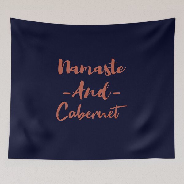 Item preview, Namaste and Cabernet, Exhale Yoga designed and sold by TheBest94.