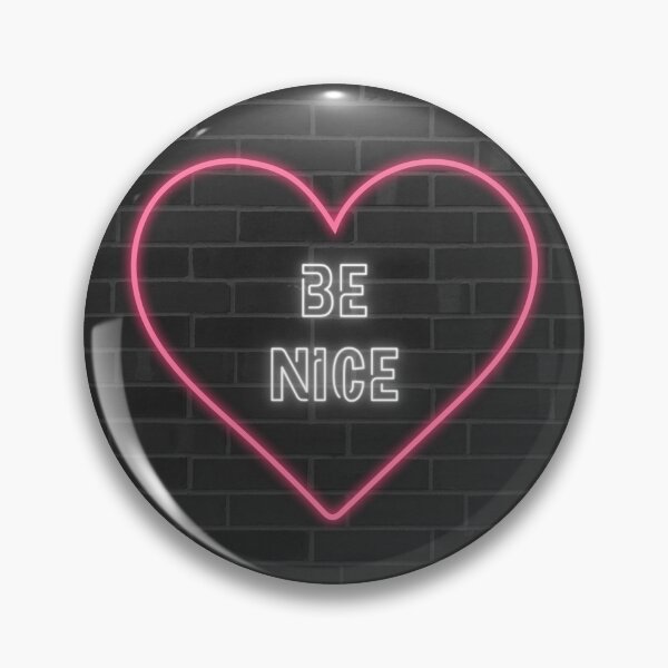 Item preview, Be Nice Neon Sign designed and sold by JessHolm.