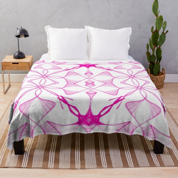 Item preview, Abstract pink geometric pattern designed and sold by Creativeart1974.
