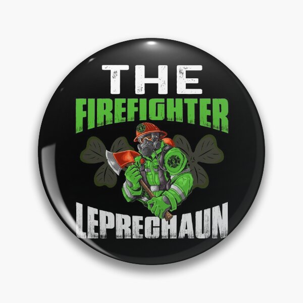 Item preview, The Firefighter Leprechaun - St. Patrick's Day designed and sold by K-icon.