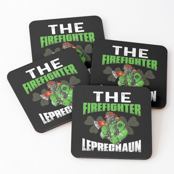 Item preview, The Firefighter Leprechaun - St. Patrick's Day designed and sold by K-icon.