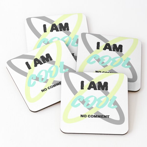 Item preview, I AM COOL NO COMMENT designed and sold by AllGoodViBesCo.