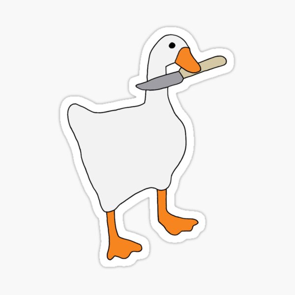 Untitled Goose Game Sticker By Lorenliz44 Redbubble 8156