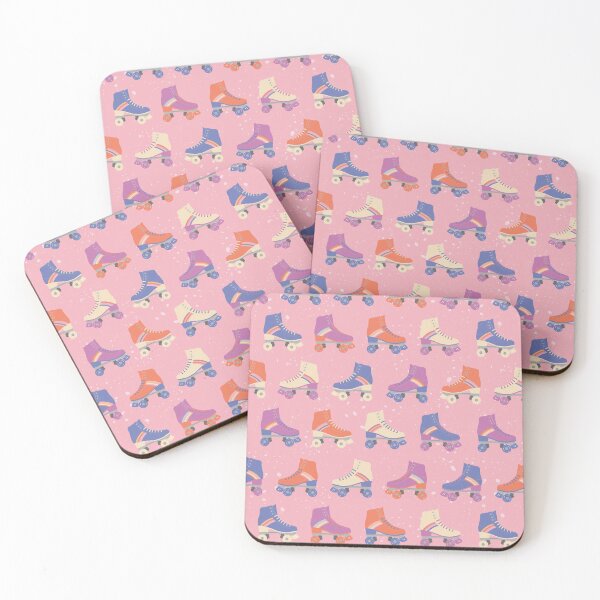 Item preview, Roller skate fever pink designed and sold by Aralma.