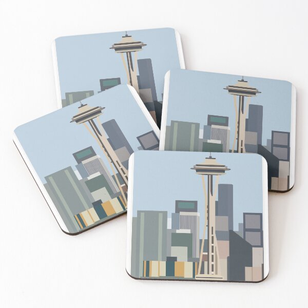 Item preview, Seattle skyline  designed and sold by Sophieambr.