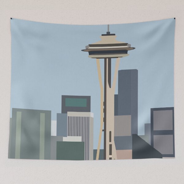 Item preview, Seattle skyline  designed and sold by Sophieambr.