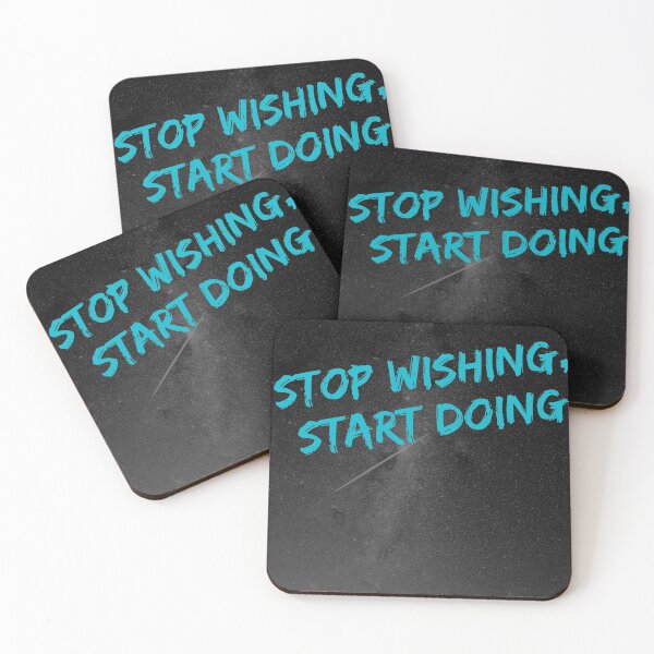 Item preview, Stop wishing, start doing designed and sold by nonkamz.