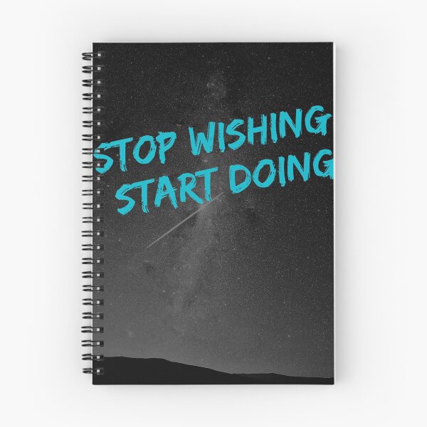 Item preview, Stop wishing, start doing designed and sold by nonkamz.
