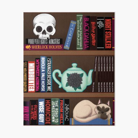 Murderino Book Club Art Board Print