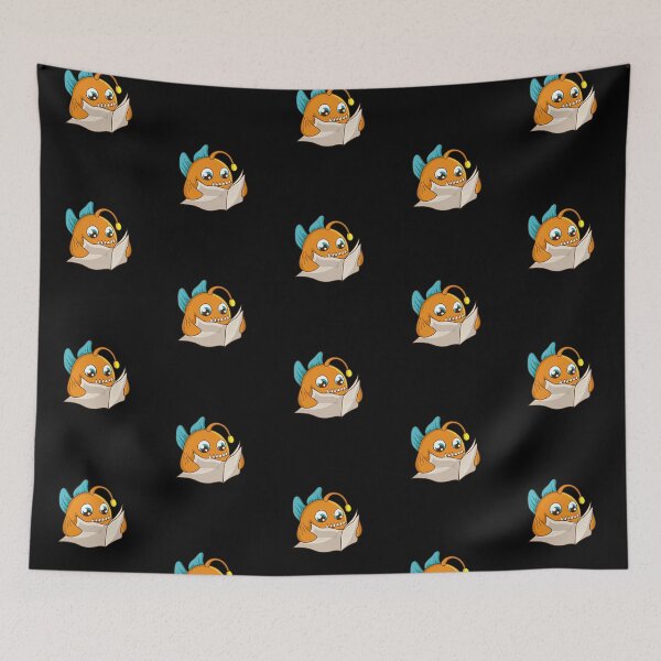 Item preview, Reading devil fish designed and sold by ElBeDesigns.