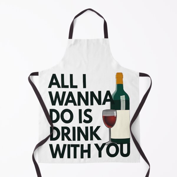 Item preview, Wine - All I Wanna Do Is Drink Wine With You designed and sold by MoonsmileProd.