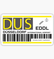Destination Düsseldorf Airport Sticker