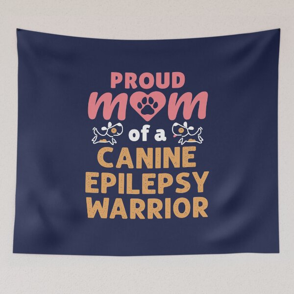 Item preview, Proud Mom of a Canine Epilepsy Warrior Dog  designed and sold by jaygo.