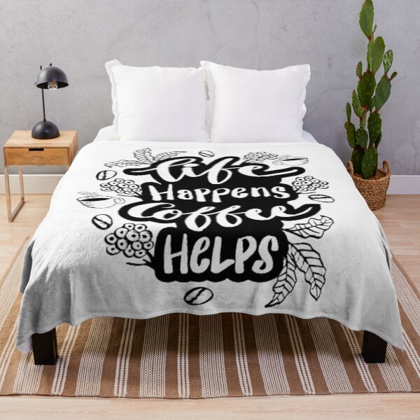 Item preview, Life Happens Coffee Helps designed and sold by KarolinaPaz.