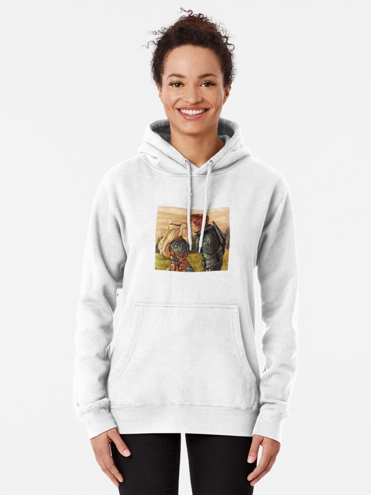 Astrid and Hiccup Pullover Hoodie