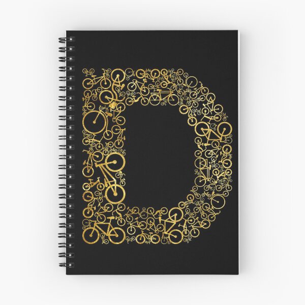 Item preview, Letter D Gold Bicycles designed and sold by Alladin7.