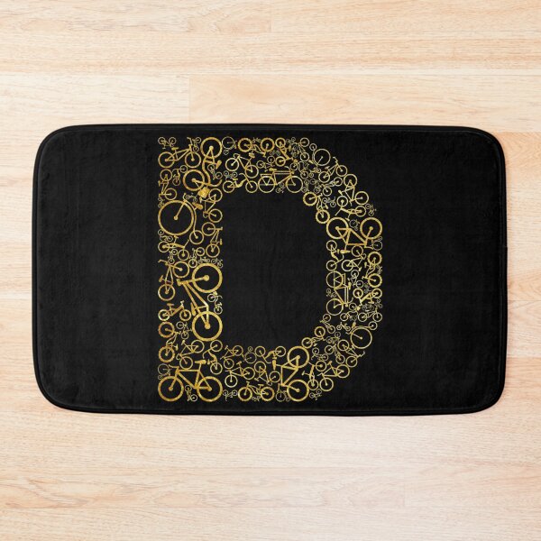 Item preview, Letter D Gold Bicycles designed and sold by Alladin7.