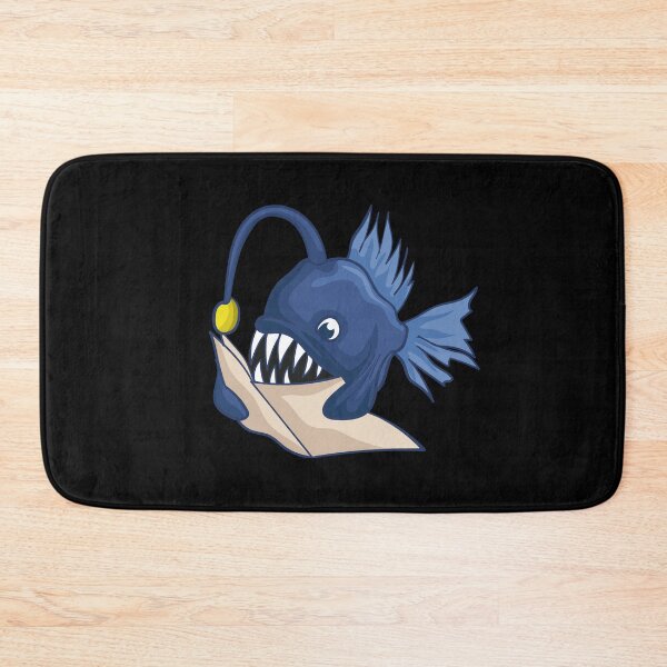 Item preview, Deep sea frogfish with book designed and sold by ElBeDesigns.