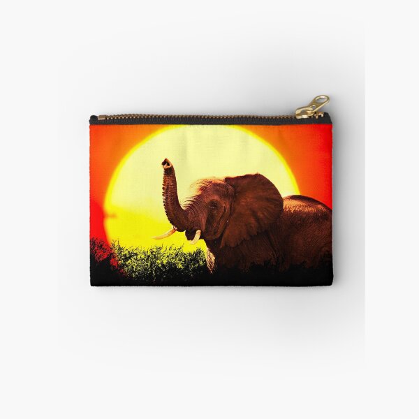 Item preview, Elephant calling at sunset designed and sold by Hajakely.