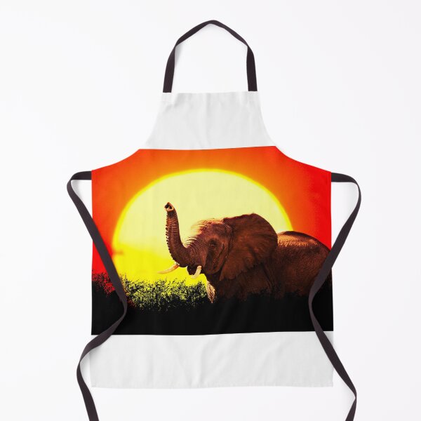 Item preview, Elephant calling at sunset designed and sold by Hajakely.